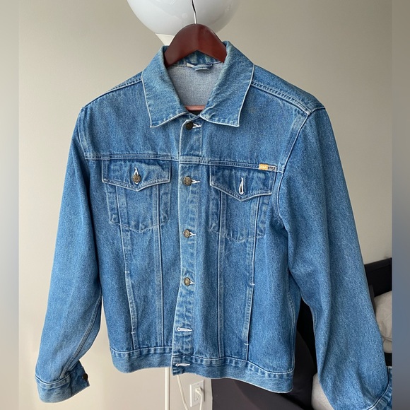 Levi’s Denim Jacket IMITATION Washed Blue Medium - Picture 3 of 5